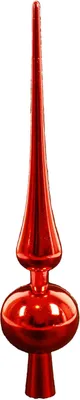 Produktbild von HAAC Baumspitze für Weihnachtsbaum Höhe 30 cm Farbe rot Weihnacht Weihnachten
