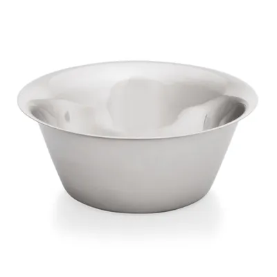 Produktbild von Schüssel konisch - Edelstahl - D: 16cm - H: 6,5cm - Inhalt: 0,7 Liter