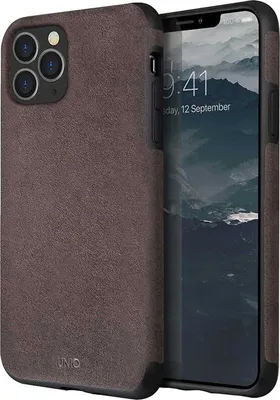 Obrázek produktu pro Pouzdro Uniq Sueve pro Iphone 11 Pro - tmavě šedé