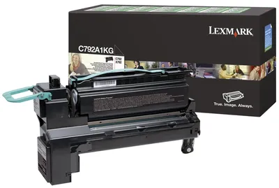 Produktbild von Lexmark Schwarz - original - Tonerpatrone LCCP