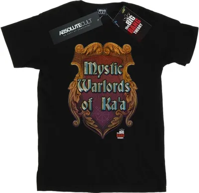 Image de The Big Bang Theory - "Mystic Warlords Of Kaa" T-shirt pour homme BI13176 (XL) (Noir)