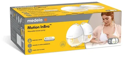 Medela Motion InBra doppelte elektrische Milchpumpe mit USB-Anschluss