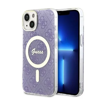 Produktbild von Guess Guhmp14Mh4Stu Fall für Iphone 14 Plus 6.7 Lila/Lila Hardcase 4G Magsafe