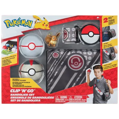 Produktbild von Pokémon Clip n Go - Zestaw trenera z Eevee