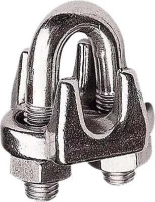 Produktbild von Plastimo Seilklemme Silber 6 mm Silber 6 mm