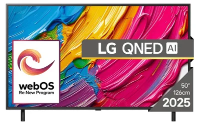 Produktbild von LG QNED 43QNED80A3A, 109,2 cm (43"), 3840 x 2160 Pixel, QNED, Smart-TV, WLAN, Schwarz