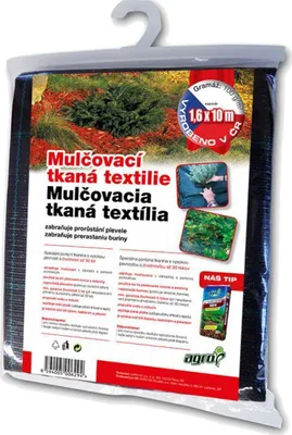 Immagine prodotto di Tessuto per pacciamatura 100 g, 1,6 x 10 m, nero