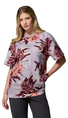 Produktbild von Columbia Damen Sequoia Grove™ Printed Tee Kurzärmeliges T-Shirt, Shale Purple, B