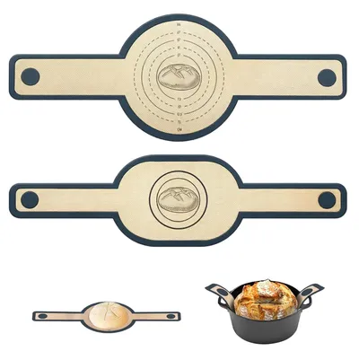 2er Set Silikon-Backmatten, antihaftbeschichtet, hitzebeständig bis 250 °C