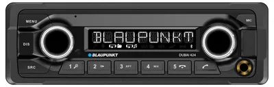 Image de Autoradio Blaupunkt Dubai 424, format 1-DIN, 24V, avec radio FM et Bluetooth