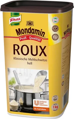 Zdjęcie produktu dla Mondamin Roux klasyczna zasmażka jasna profesjonalna jakość 1000g