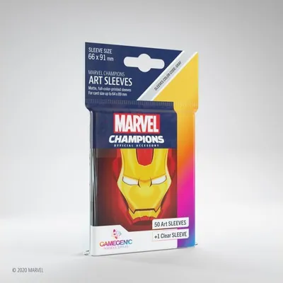 Produktbild von GameGenic Champions Kunstärmeln: Iron Man (50-Pack)