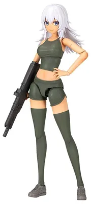 Productafbeelding van Sousai Shojo Teien: Plastic modelbouwset, 1/10 schaal, trainingswolf, 16 cm