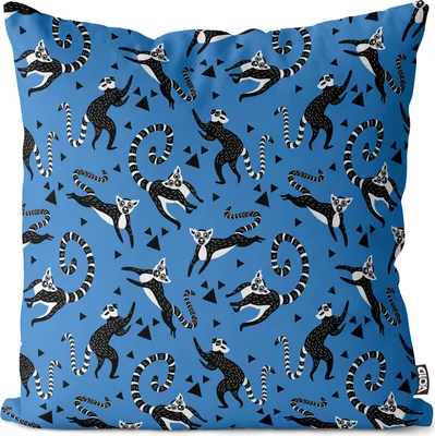 Produktbild von VOID Safari Lemuren Kissenbezug Kissenhülle Sofakissen Kissen Deko Outdoor-Kissen Dekokissen