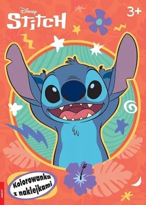 Produktbild von Disney Stitch Kolorowanka z naklejkami