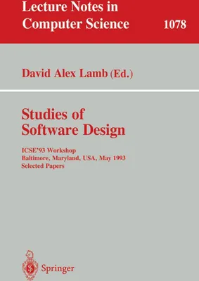 Produktbild von Studies of Software Design