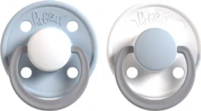 Produktbild von Rebael Schnuller 2er-Pack, Cold White Pony / Snowy Sky Pony, Size 1 (6 Monate)