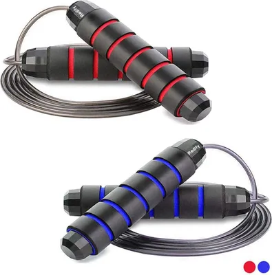 Produktbild von Springseil - Springseil Set verstellbare Boxen MMA Crossfit Training Fitness für Männer, Frauen und Kinder Speed Jumping Rope Workout Übung Tragetasche