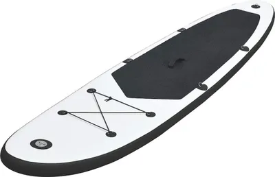 Obrázek produktu pro nafukovací sada na pádlování ve stoje vidaXL Black and White