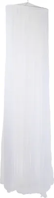 Image de Moustiquaire pour 2 personnes Protection contre les moustiques 60 x 250 x 1200 cm - Protection contre les moustiques pour chambre à coucher, chambre d'enfant et lit de camping, Blanc