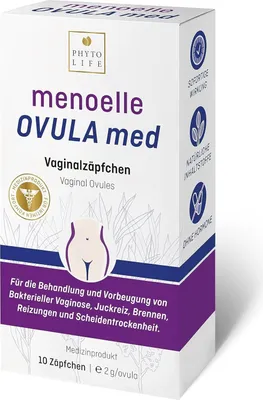 Zdjęcie produktu dla Menoelle Ovula med Vaginalovula 10 St