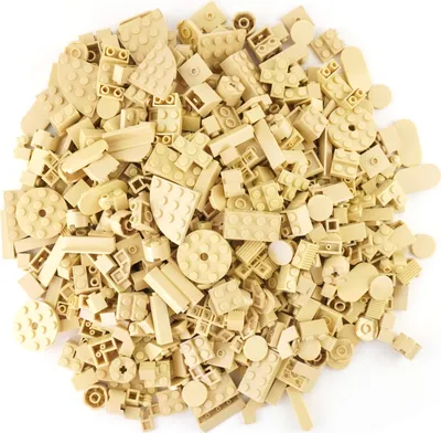 Produktbild von LEGO® Steine Sondersteine Gemischt Hellbeige NEU! Menge 250x – Jede Mischung individuell zusammengestellt
