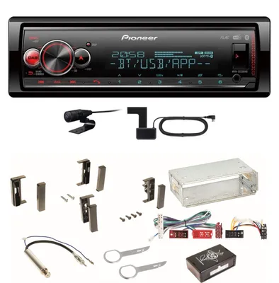 Produktbild von Pioneer MVH-S520DAB USB FLAC Digitalradio Bluetooth Einbauset für Audi A3 8L