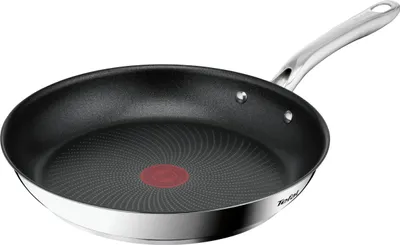 Image de Tefal Infinite poêle à frire 28 cm, pour tous les types de feux, acier inoxydable de qualité, H81506
