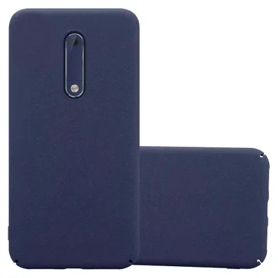 Produktbild von Cadorabo Schutzhülle für Nokia 5 2017 Hülle in Blau Etui Hard Case Handyhülle Cover