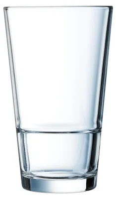 Produktbild von Arcoroc Stack Up Klarglas Becher Set 470 ml 6 Stück
