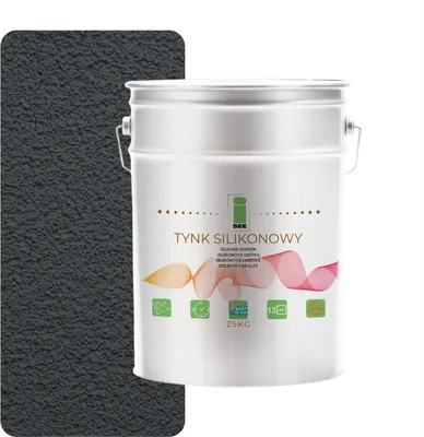 Produktbild von Silikonputz 7016 für Außenfassaden, Grau-Graphit, 1,5 mm, 25 kg