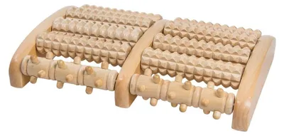 Produktbild von Fußmassageroller 'KOMFORT', Massage, Fuß Massage, Massage Roller, Holz