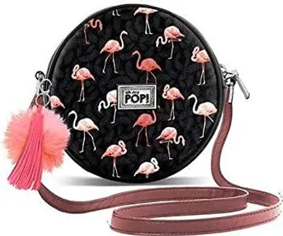 Image de Oh My Pop  Pop  Flaminpop- Sac à bandoulière, 18 cm, Noir (Black)