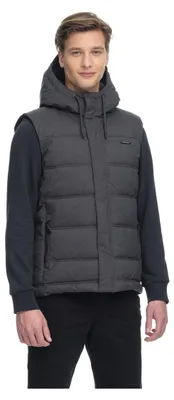 Produktbild von Ragwear Seto - Steppweste, Größe:XL, Farbe:black