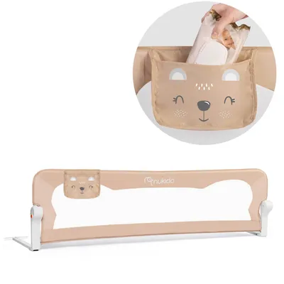 Produktbild von Bettgitter 150 x 42 x 35 cm, Nukido-Beige