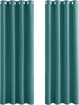 Produktbild von Kinderzimmerrollos, blauwgrüne Rollos, 260 x 140 cm, Thermorollen