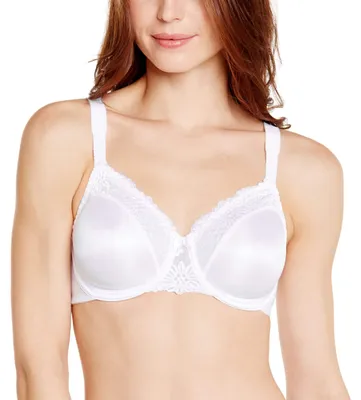 Immagine prodotto di Triumph, reggiseno minimizzatore da donna, modello Ladyform Soft W, colore bianco, taglia 90F