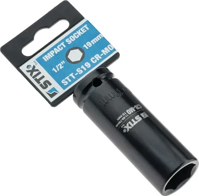Produktbild von Schlagschraubereinsatz lang 1/2'' STT-S19 (CR-MO / 19 mm) - Stix