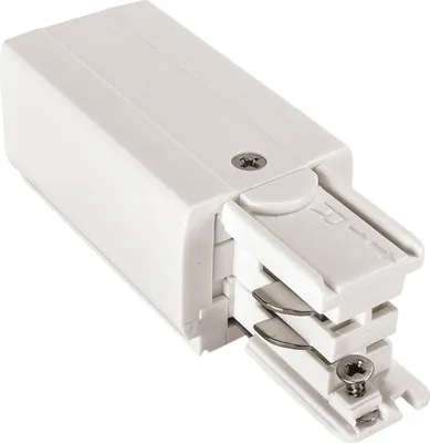 Produktbild von SPS2 Stromschiene Einspeißung für Phasen-Schienensystem, rechts, weiß