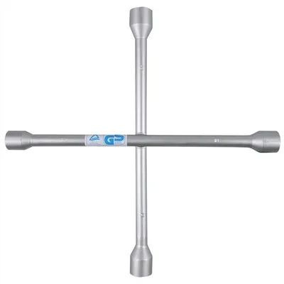 Produktbild von Kreuztaste 17-19-21-23 mm Stahl 36 x 36 cm Silber