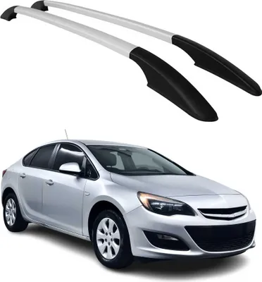 Image de Barres de toit longitudinales pour Opel Astra K 2015-2021 en Alu gris