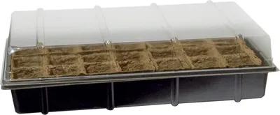 Produktbild von Mini-Gewächshaus mit biologisch abbaubarer Anzuchtplatte