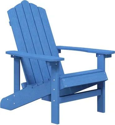 Immagine prodotto di Sedia da Giardino Adirondack Blu Acqua in HDPE