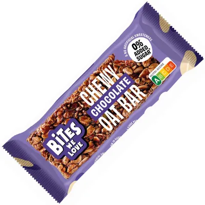 Produktbild von BitesWeLove Chewy Oat Bar Chocolate 30g