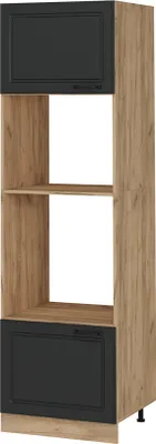 Produktbild von Mikrowellenschrank Vicco R-Line Anthrazit Landhaus 60 cm, Model 53859