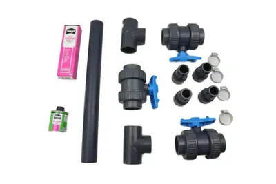 Produktbild von Montageset für Pool Wärmepumpen Bypass Premium 1