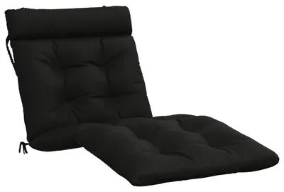 Productafbeelding van Zonnebedkussen VIANEN, 100% polyester, zwart