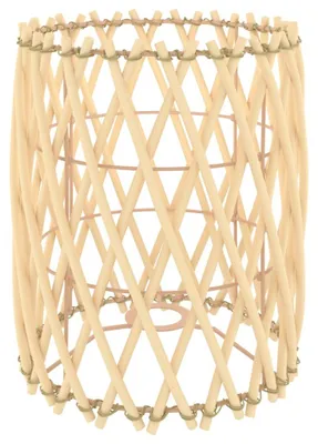 Produktbild von vidaXL Lampenschirm Ø23x28 cm Korbweide