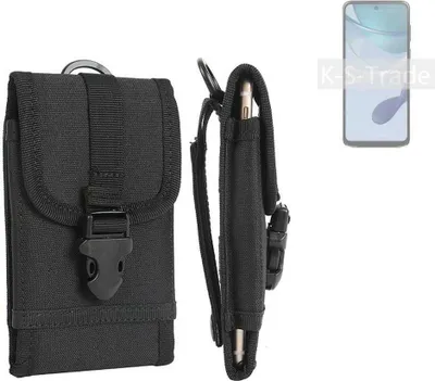 Produktbild von K-S-Trade Holster Handy Hülle kompatibel mit Motorola Moto G53 5G Holster Handytasche Gürtel Tasche Schutz Hülle Robust Outdoor schwarz