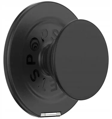 Obrázok produktu pre PopSockets Kick-Out Grip, magnetická držiak na telefón, čierna, matná